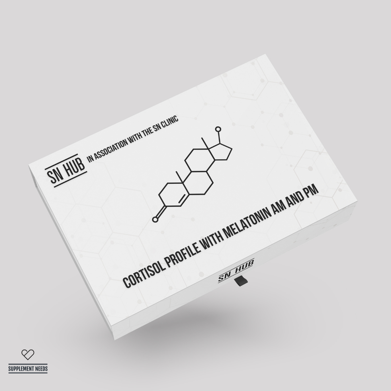 cortisol test, melatonin test, saliva hormone test, adrenal health, stress test, fatigue, sleep, insomnia, hormone profile, EIA