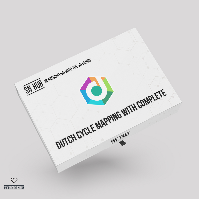 White box with 'SN Hub' branding and text on a gray background
