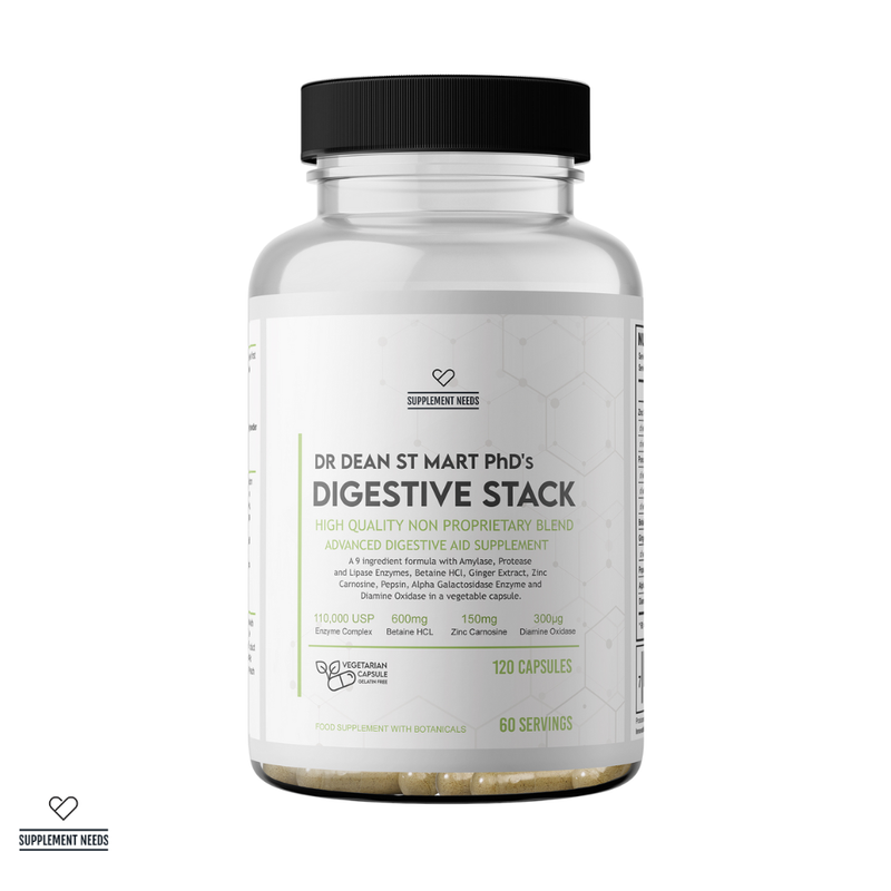 Supplement Needs Digestive Stack - 120 Capsules