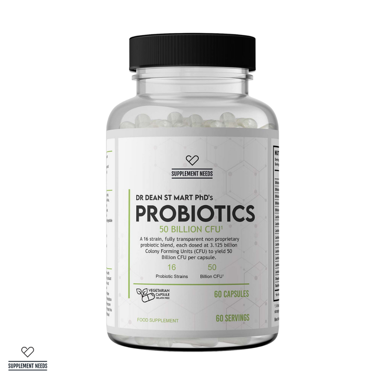 Supplement Needs Probiotics - 50 Billion CFU's