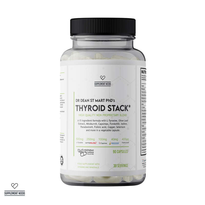 Supplement Needs Thyroid Stack - 90 Capsules