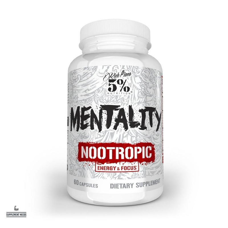 Rich Piana 5% Nutrition Mentality - 60 Capsules