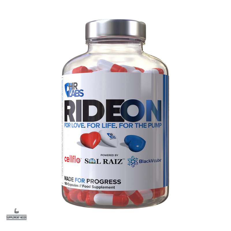 HR Labs Ride On - 180 Capsules