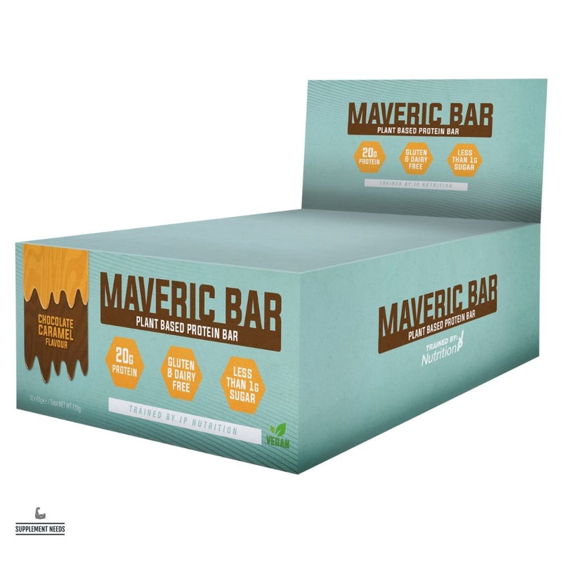 Trained By JP Nutrition Maverick Bar - Box of 12