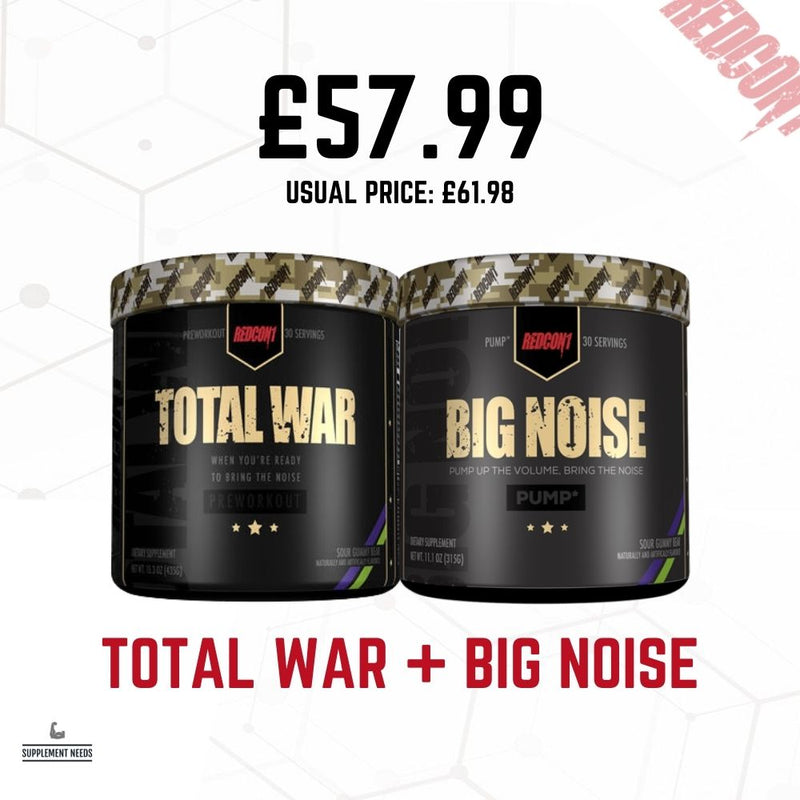 Redcon1 Total War and Big Noise Stack