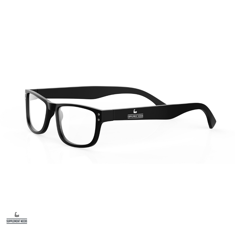 Supplement Needs Blue Light Reflecting Glasses