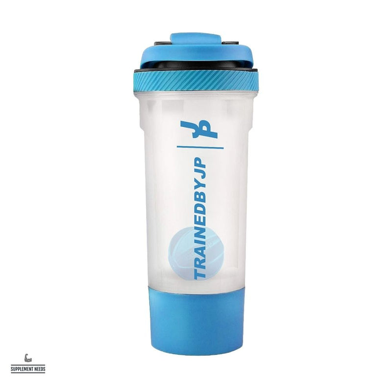 Trained By JP Nutrition Shaker with Powder Compartment