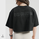 SN CLO. OVSD Cropped Tee - Black