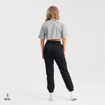 SN CLO. OVSD Cropped Tee - Grey