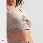 SN CLO. Halter Neck Bra - Stone