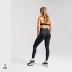 SN CLO. Halter Neck Bra - Jet Black