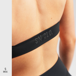 SN CLO. Halter Neck Bra - Jet Black