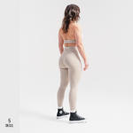 SN CLO. Cross Over Leggings - Stone