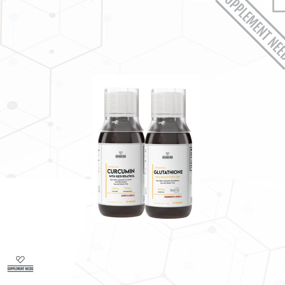 liposomal curcumin glutathione Supplement Needs Liposomal Curcumin and Glutathione Bundle + FREE DELIVERY