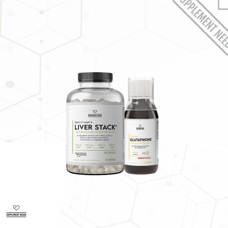 Supplement Needs Glutathione and Liver Stack Bundle + FREE DELIVERY Supplement Needs Glutathione and Liver Stack Bundle + FREE DELIVERY