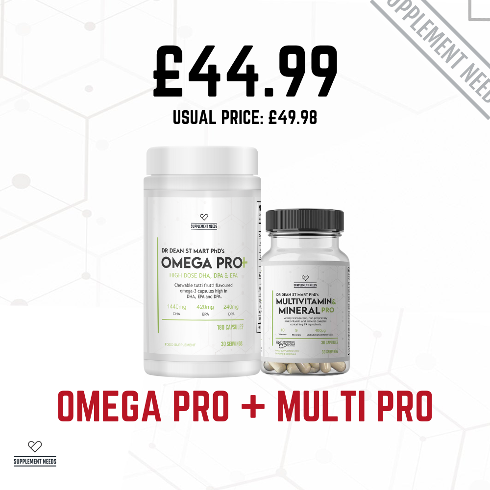 General Health Stack - Omega PRO+ and Multivitamin