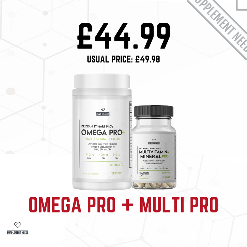 General Health Stack - Omega PRO+ and Multivitamin