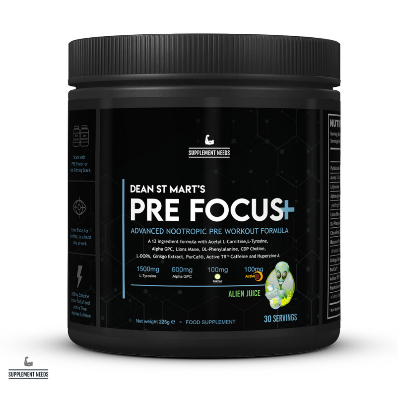 Supplement Needs PRE Focus+ - 30 Servings