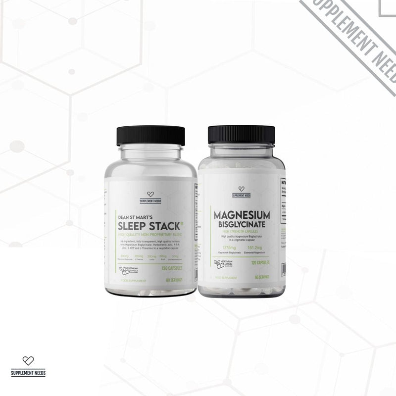 Sleep Stack Supplement Supplement Needs Sleep Stack and Magnesium Bisglycinate Stack