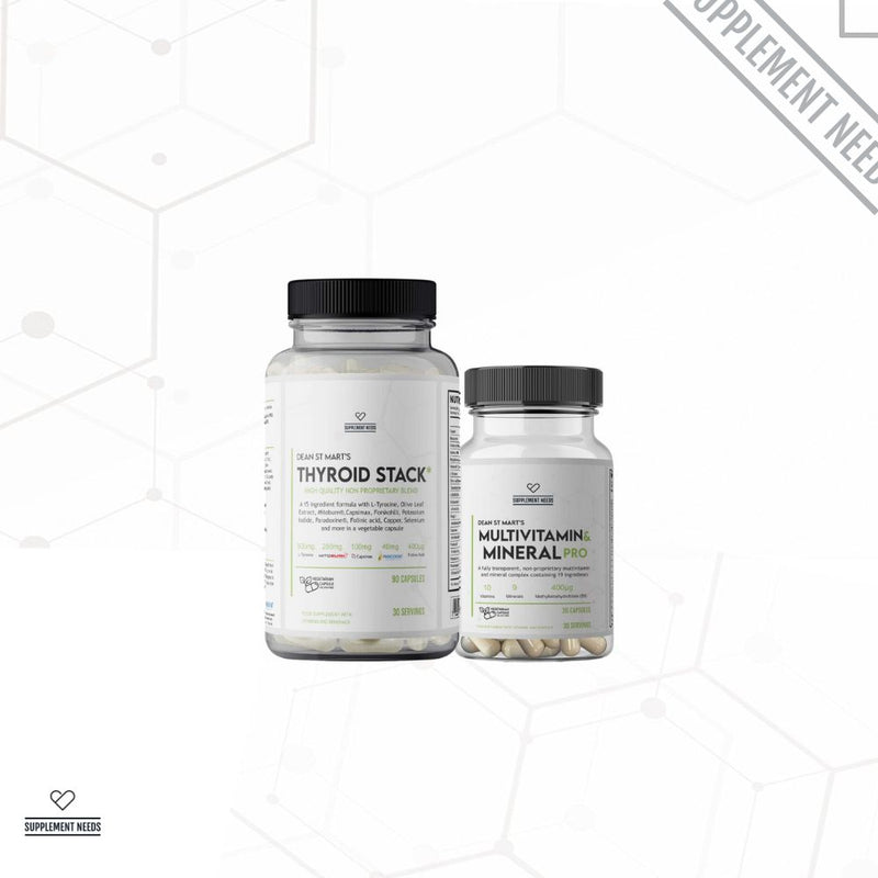 Thyroid Stack and Multivitamin 30s Bundle