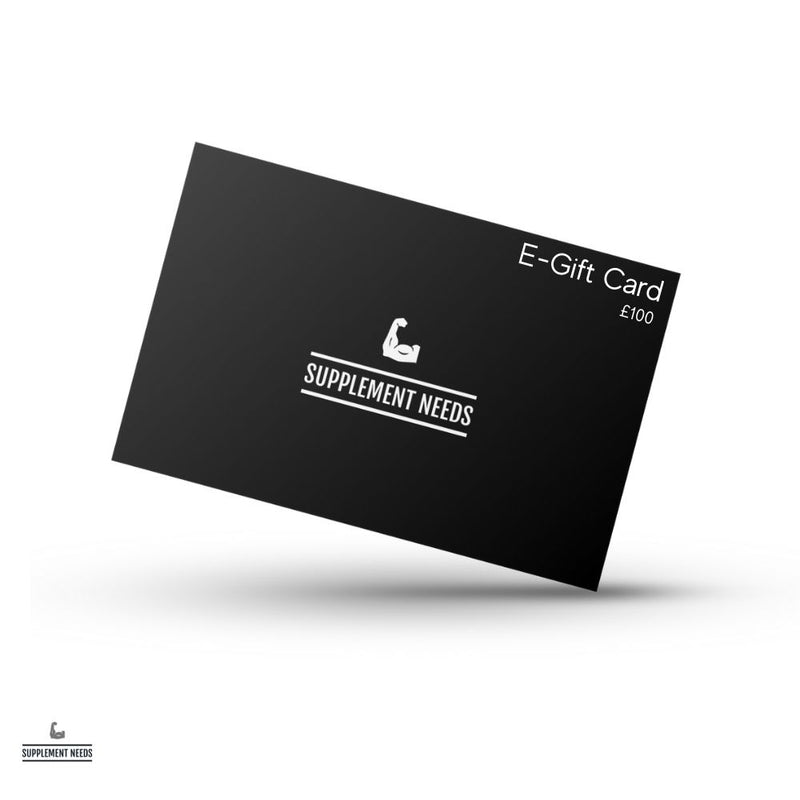 Supplement Needs E-Gift Card - £10, £25, £50, £100